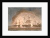 Victory over the French fleet in the Bay of Bequieres, 1 August 1798 by Nicholas Pocock