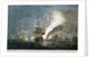 The Battle of the Nile, 1 August 1798 by Thomas Whitcombe
