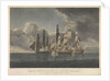 HMS 'Fairy' and 'Harpy' engaging the French frigate 'La Pallas' off St Malo, 6 February 1800 by Francis Chesham