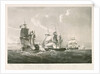 Engagement between the 'Guillaume Tel' and HMS 'Penelope', 30 March 1800 by Nicholas Pocock