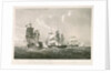 Engagement between the 'Guillaume Tel' and HMS 'Penelope', 30 March 1800 by Nicholas Pocock