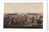 Wellington landing to take command in the Peninsular War by unknown
