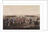 Wellington landing to take command in the Peninsular War by unknown
