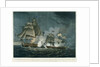 Sloop of war 'Little Belt' in action by William Elmes