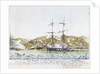 Action between HM sloop 'Weazle' and the French fleet, 22 April 1813 by Frans Baltazar Solveyns