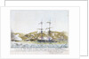Action between HM sloop 'Weazle' and the French fleet, 22 April 1813 by Frans Baltazar Solveyns
