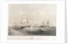 The English and French fleets in the Baltic, 1854 by Oswald Walter Brierly