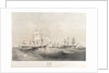 The English and French fleets in the Baltic, 1854 by Oswald Walter Brierly