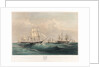 The English and French fleets in the Baltic, 1854 by Oswald Walter Brierly