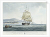 The East India Company's ship 'Lord Lowther', commanded by Charles Steward, leaving the harbour of Prince of Wales island by William John Huggins