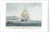 The East India Company's ship 'Lord Lowther', commanded by Charles Steward, leaving the harbour of Prince of Wales island by William John Huggins