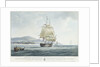 The East India Company's ship 'Lord Lowther', commanded by Charles Steward, leaving the harbour of Prince of Wales island by William John Huggins