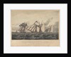 This Print representing the Waterford Line Schooners, Alexander..., Martha... and Rapid... off the Hook Light by John Lynn