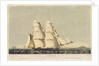 The opium clipper brig 'Anonyma' in the Straits of Malacca by Norman Hill