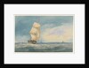 Watercolour of 'Medway' off Deal by unknown