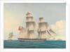 The Brig Fuchsia of Sunderland Captain Davidson by J Petersen