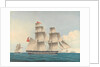 The Brig Fuchsia of Sunderland Captain Davidson by J Petersen