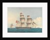The Brig Fuchsia of Sunderland Captain Davidson by J Petersen