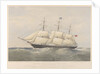 Lithograph of clipper ship 'Coonatto' (1863) by Thomas Goldsworth Dutton