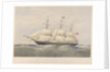 Lithograph of clipper ship 'Coonatto' (1863) by Thomas Goldsworth Dutton