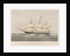 Lithograph of clipper ship 'Coonatto' (1863) by Thomas Goldsworth Dutton