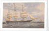 The Clipper Ship Norman Court outward bound by Thomas Goldsworthy Dutton; William Foster