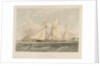 Yachting scene off Cowes, Isle of Wight by Thomas Sewell Robins