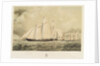 The 'Sverige' winning the Royal Thames Yacht Club match on 1 June 1853 by Thomas Sewell Robins