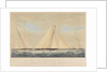 The Cutter Yacht 'Thought' (1854) in 1860 by Josiah Taylor