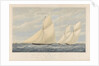 The Cutter Yacht Glance, 36 Tons by Josiah Taylor