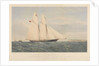 Schooner Yacht Aline,  216 Tons... Royal Victoria Yacht Club by Thomas Goldsworth Dutton