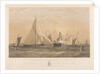 The Cutter Yacht Muriel,  40 Tons, Winning the Cup given by the Royal Albert Yacht Club, August 19th 1869 by Arthur Wellington Fowles