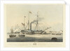 The arrival of Her Majesty Prince Albert and suite at Woolwich, 1842 by William John Huggins