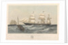 Steamship 'Vittorio Emanuele' ad elice di Bandiera Sarda by Thomas Goldsworth Dutton