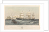 Steamship 'Vittorio Emanuele' ad elice di Bandiera Sarda by Thomas Goldsworth Dutton
