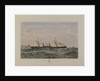 Glasgow and Belfast Royal Mail Steam Ship 'Giraffe' by William Clark