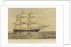 Clipper ship 'Malabar' by Thomas Goldsworth Dutton