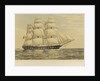 Clipper ship 'Malabar' by Thomas Goldsworth Dutton