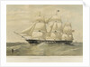 The East Indiaman 'Agamemnon' by Thomas Goldsworth Dutton