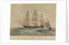 The East Indiaman 'Prince of Wales' by Thomas Goldsworth Dutton