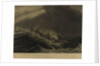 The East India Ship 'Duke of Buccleugh' in a hurricane off the Mauritius by George Philip Reineagle