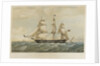 The East Indiaman 'Seringapatam' by Thomas Goldsworth Dutton