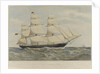 Clipper ship 'Highflyer' by Thomas Goldsworth Dutton