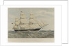 Clipper ship 'Highflyer' by Thomas Goldsworth Dutton