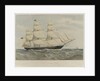 Clipper ship 'Highflyer' by Thomas Goldsworth Dutton