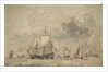 Dutch Fleet: Council of War - Lord Edgcumbe's by Willem van de Velde the Elder
