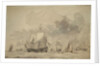 Dutch Fleet: Council of War - Lord Edgcumbe's by Willem van de Velde the Elder