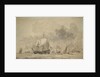 Dutch Fleet: Council of War - Lord Edgcumbe's by Willem van de Velde the Elder
