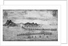Battle scene depicting fleets of Hood and De Grasse off Martinique, 29 April 1781 by Unknown