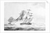 The 'Phoenix' in chase of the 'Didon', 18 August 1805 by Nicholas Pocock